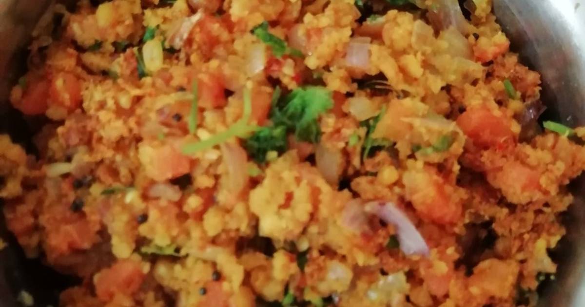 கேரட் உசிலி(carrot usili recipe in tamil) இவருடைய ரெசிபி punitha