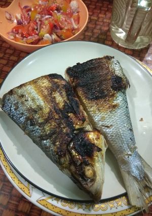 Foto resep Ikan Bandeng Bakar Sambal Dabu Iris