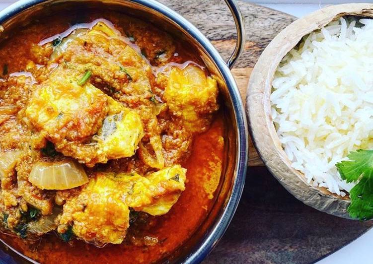 Award-winning Goan Coconut Haddock Curry