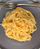 Tojásos spagetti (hóvégi ötlet)