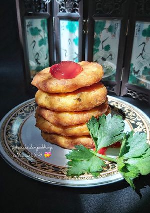 Foto resep Cheese potato pancake