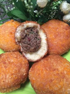 Foto resep Roti Goreng Isi Daging Cincang