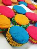 Alfajores de maicena colors