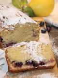 Plumcake ai mirtilli e limone