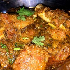A picture of Mutton karahi.