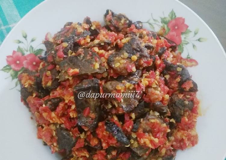 Resep Sambal Paru Anti Gagal