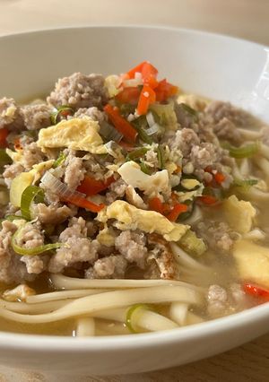 Foto resep Holly's Fav: Sup daging cincang telur untuk mie/misua ala dada tastes