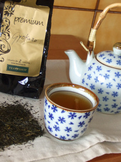 Una foto de Té japonés Gyokuro (Rocío de jade)