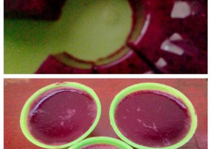 Agar" buah naga simpel