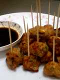 Shrimp Balls With Soy Vineger Sauce