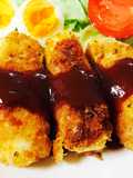 Easy Tofu Pork Cutlets with a Little Oil