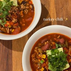 A picture of Turkey Chili.