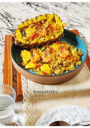 Foto resep Thai Fried Rice Pineapple