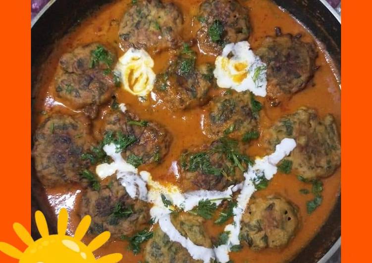 Recipe of Favorite PALAK TIKKI with gravy