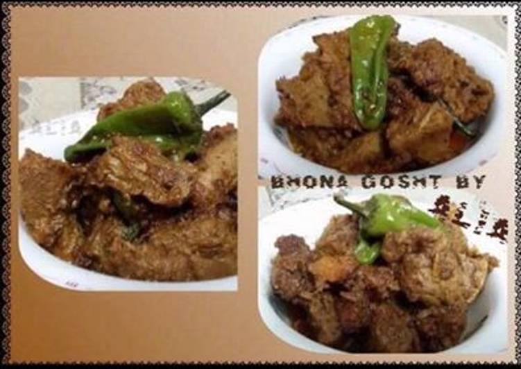 Recipe of Yummy Bhona Gosht