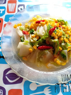 Foto resep Tumis Sawi Putih Mix Jagung