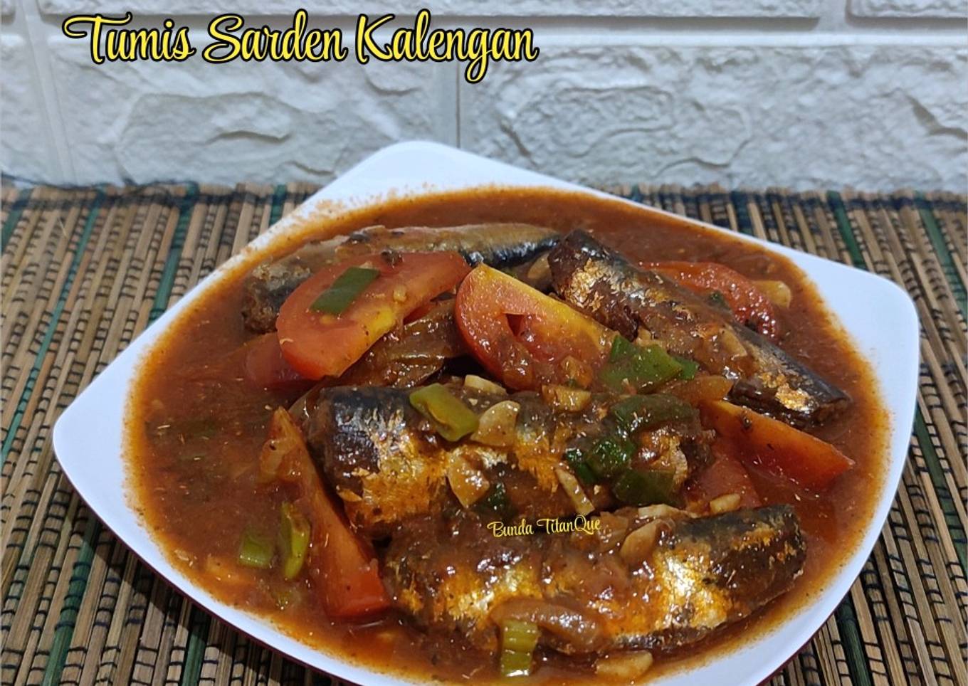 Tumis Sarden Kalengan