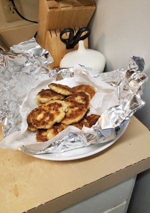 Una foto de Tortitas de papa