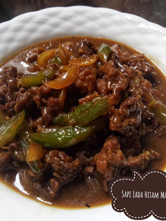 Foto resep Sapi Lada Hitam
