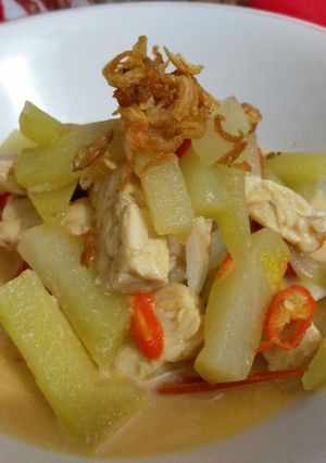 Foto resep Tumis Labu Santan Gurih Pedas :)