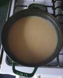 Spicy leek and parsnip soup