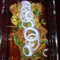 Chicken Tikka karahi A picture of Chicken Tikka karahi.