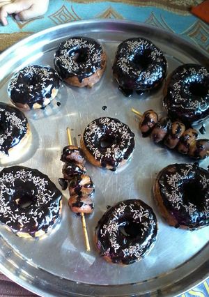 صورة لوصفة دونات شهية جداً 😋