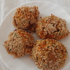 A picture of Super Tasty Veggie "Meatloaf".