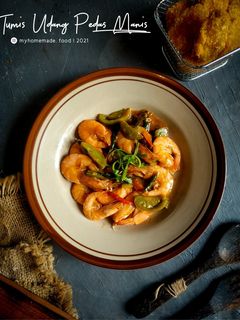 Foto resep Tumis Udang Pedas Manis