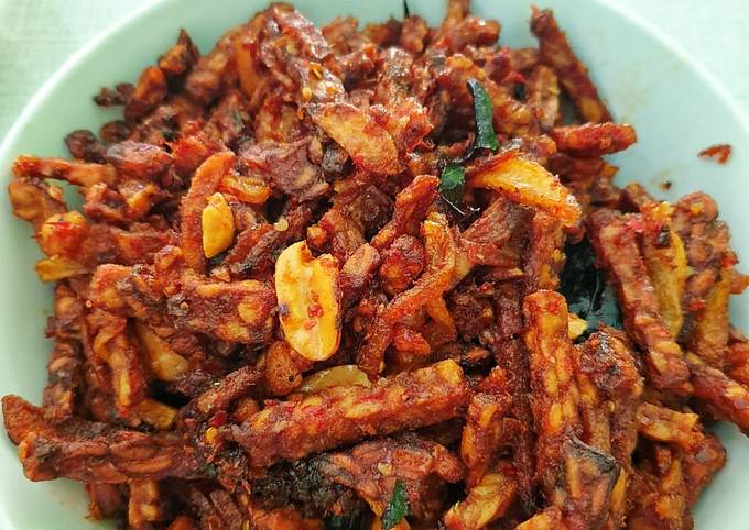 Resep Tempe kentang kacang kering, Bisa Manjain Lidah