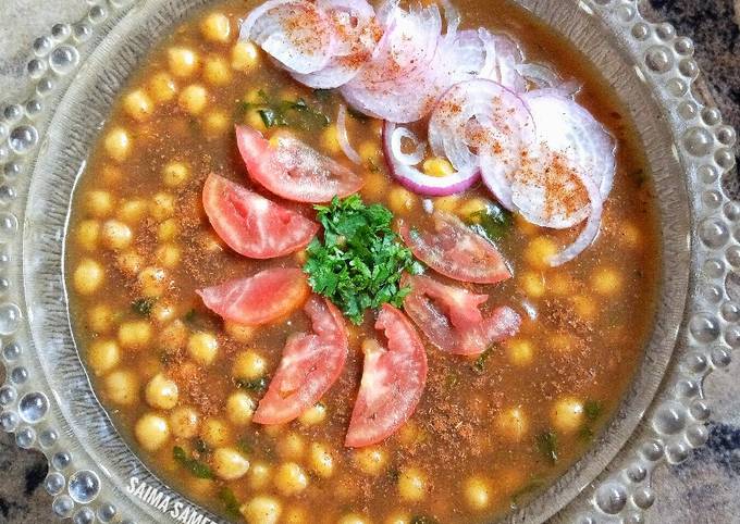 Steps to Make Mario Batali Khatyawari cholay chaat