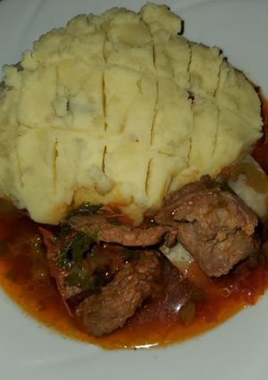 A picture of Mashed potato.