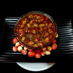 Sweet & sour pickle of karonda A picture of Sweet & sour pickle of karonda.