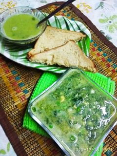 পালং স্যুপ(palang soup recipe in Bengali) রেসিপির প্রধান ছবি