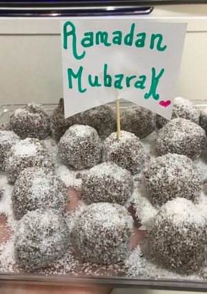 صورة لوصفة كرات البسكوت اللذيذة