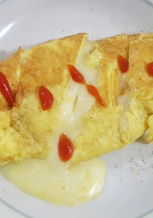 Foto resep Telur dadar mozarella DEBM