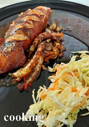 Φωτογραφία της συνταγής Θράψαλο γεμιστό με Kimchi και λαχανικά C&G