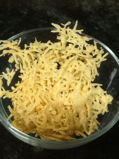 Una foto de Crujiente de queso