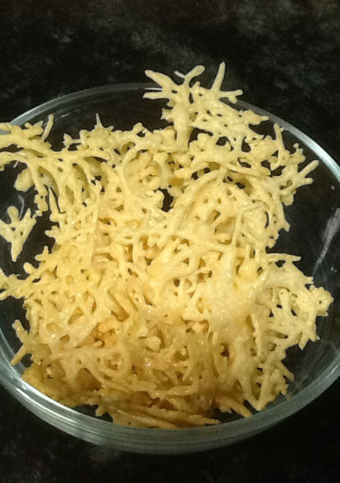 Una foto de Crujiente de queso