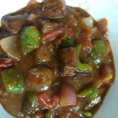 A picture of पनीर चिल्ली (Paneer chilli recipe in hindi).