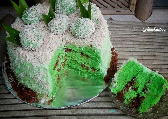 Resep Klepon Cake oleh Dian Rosdiana Lanesa - Cookpad