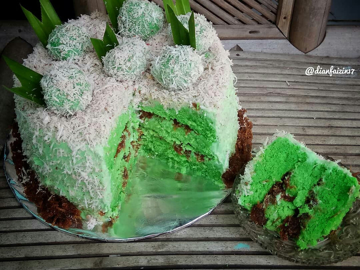 Bagaimana Menyiapkan Klepon Cake, Menggugah Selera
