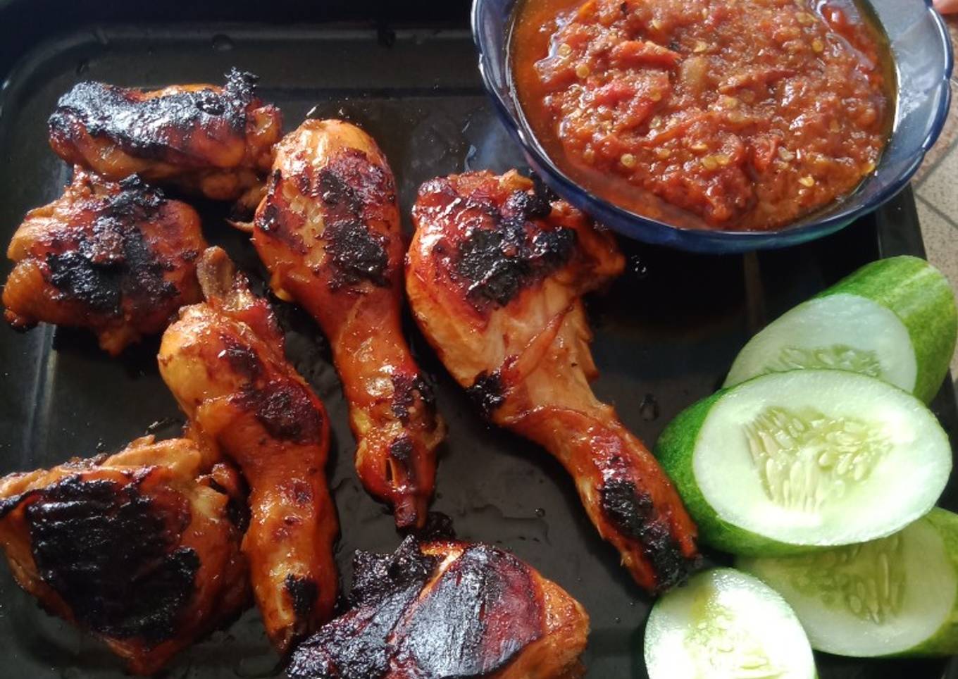 Ayam bakar teflon