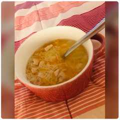 Una foto de Sopa de enfermo