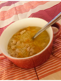 Una foto de Sopa de enfermo
