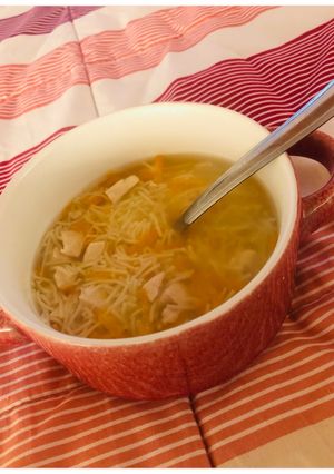 Una foto de Sopa de enfermo