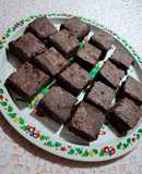 Brownies de triple chocolate