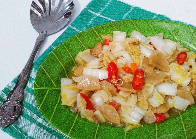 Anti Ribet, Buat 2. Tumis Sawi Putih Baso #SelasaBisa Yang Mudah