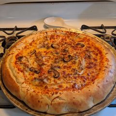 A picture of Homemade Pizza.