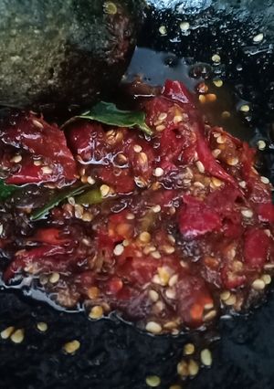 Foto resep Sambal dadak sunda
